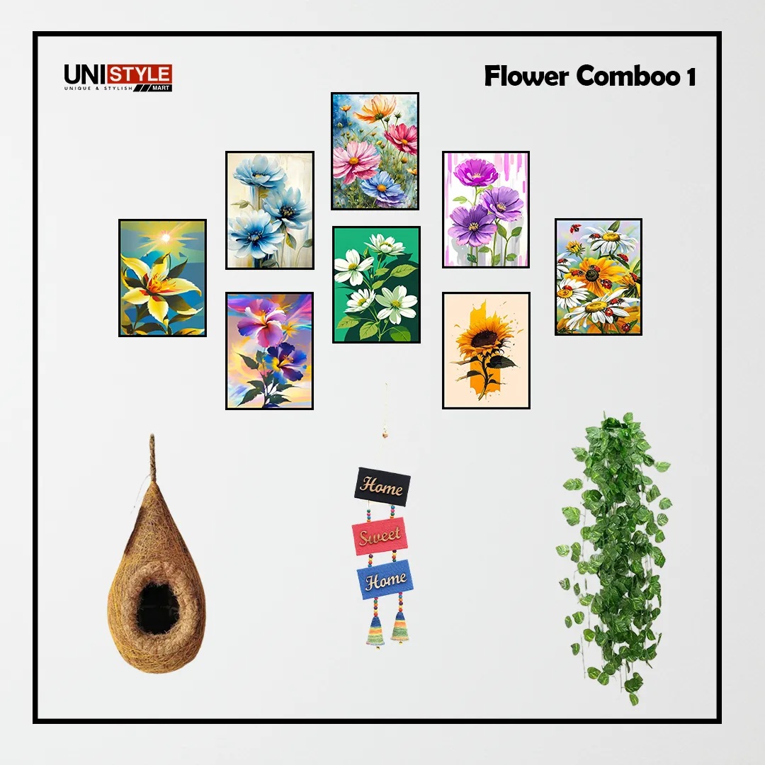 Home Decore Flower Comboo 1