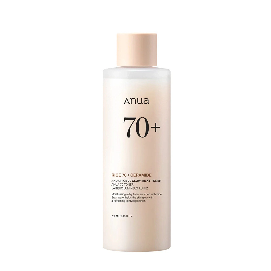 Anua Rice 70+ Glow Milky Toner 250ml