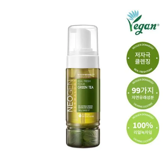 NEOGEN DERMALOGY Real Fresh Foam Cleanser Green Tea 160ml