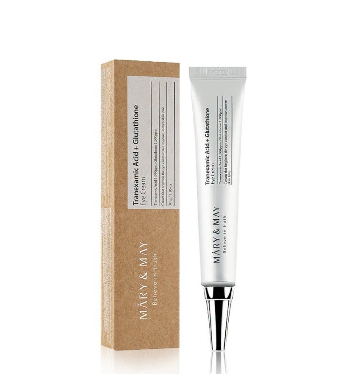 MARY & MAY Tranexamic Acid + Glutathione Eye Cream 30ml