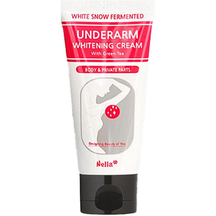 Nella White Snow Fermented Underarm Whitening Cream With Green Tea 50ml