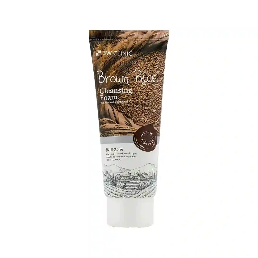 3W Clinic Brown Rice Foam Cleansing 100ml