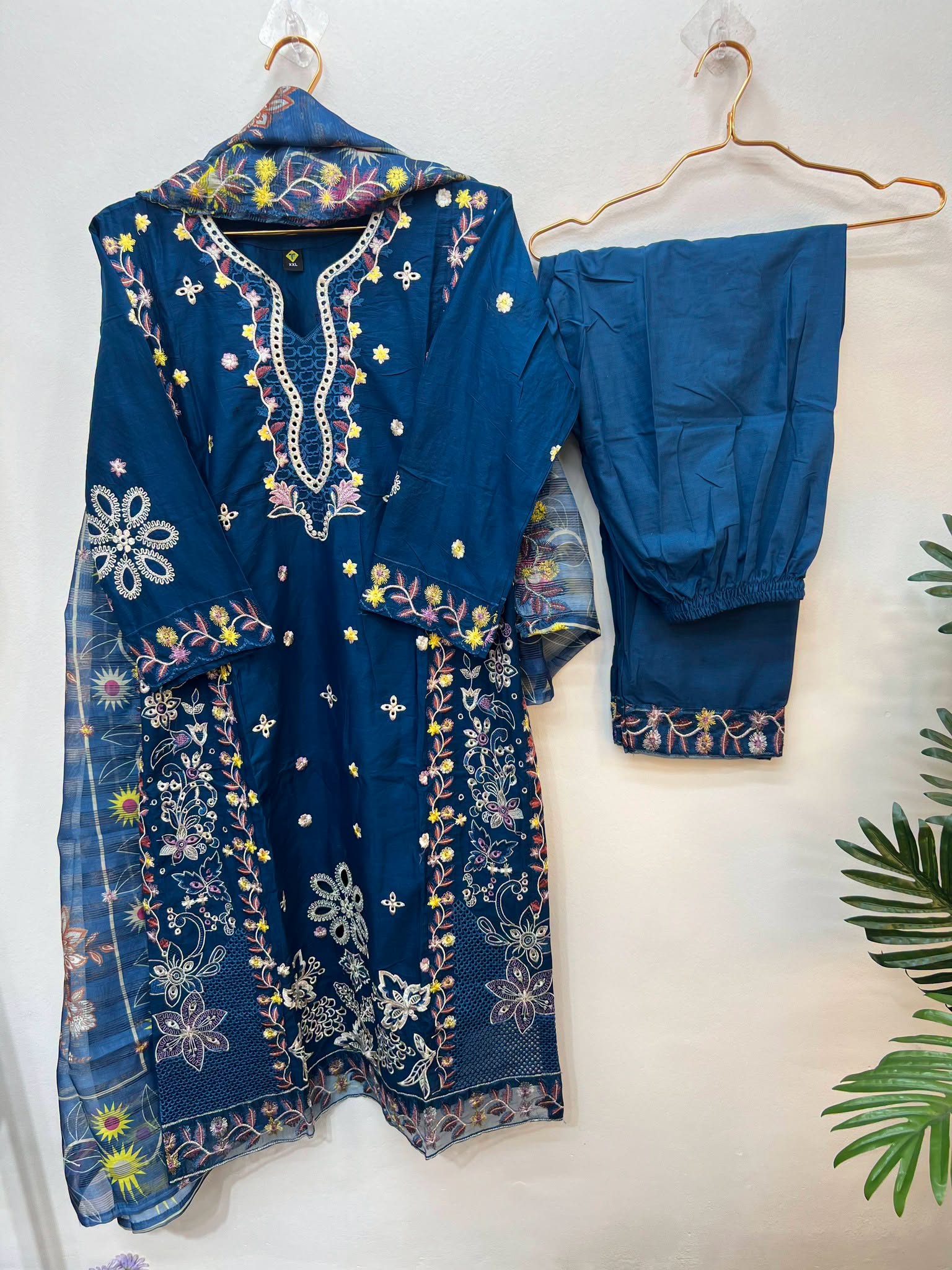 Bangladeshi Three Piece Blue