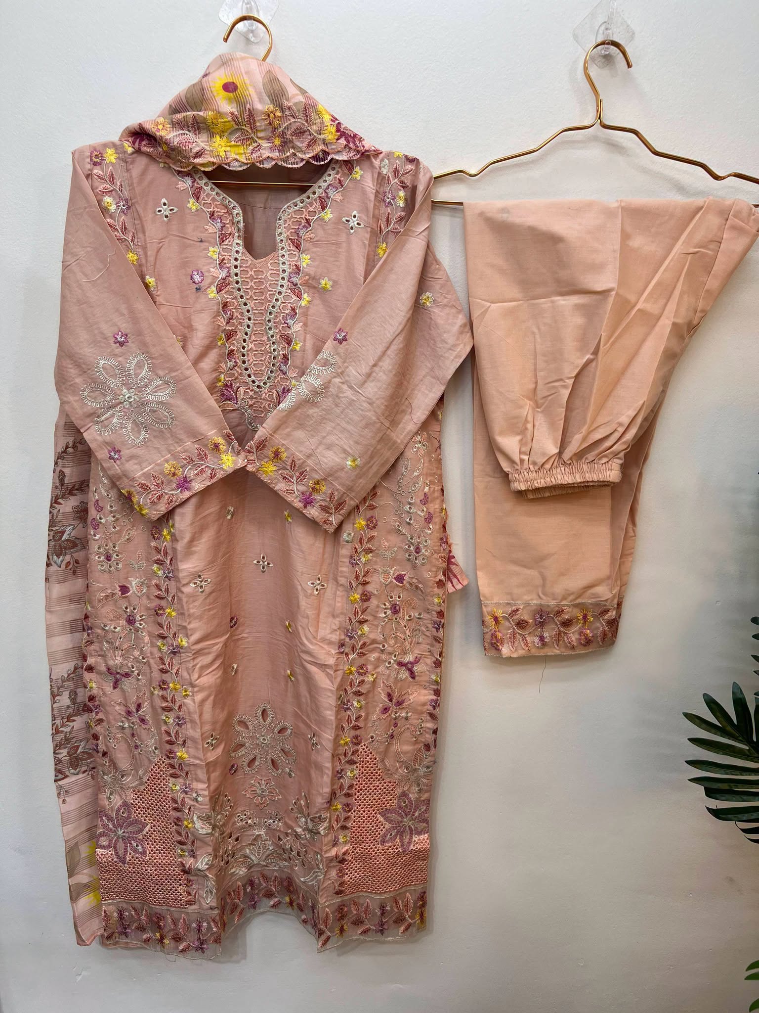 Bangladeshi Three Piece Brown
