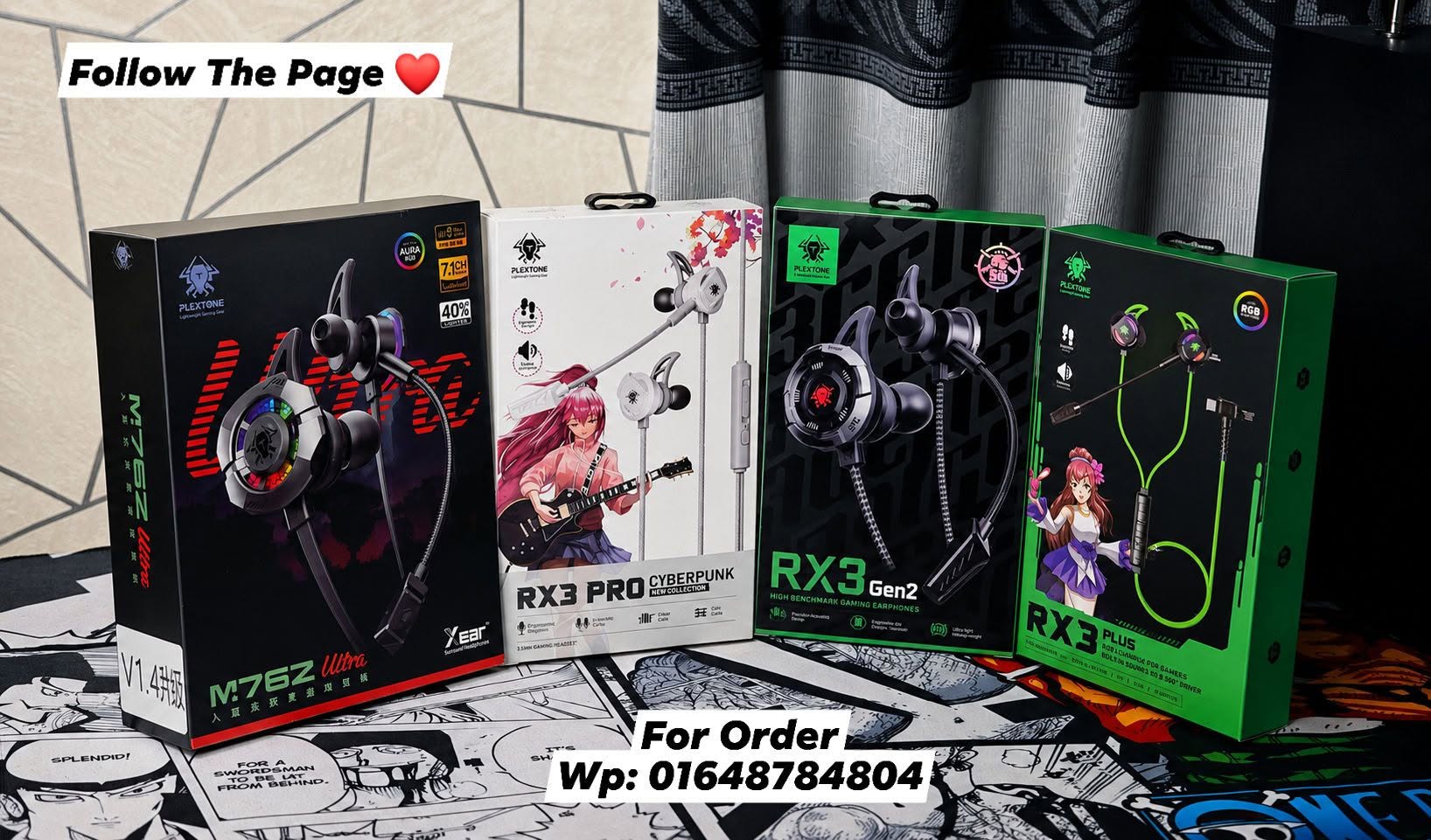 Plextone All Gaming Earphone