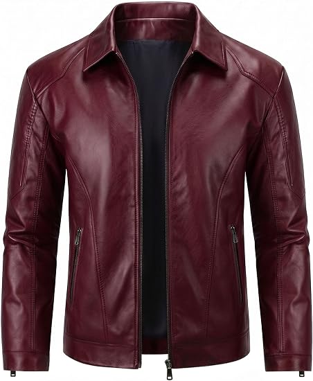 Leather Jacket Men