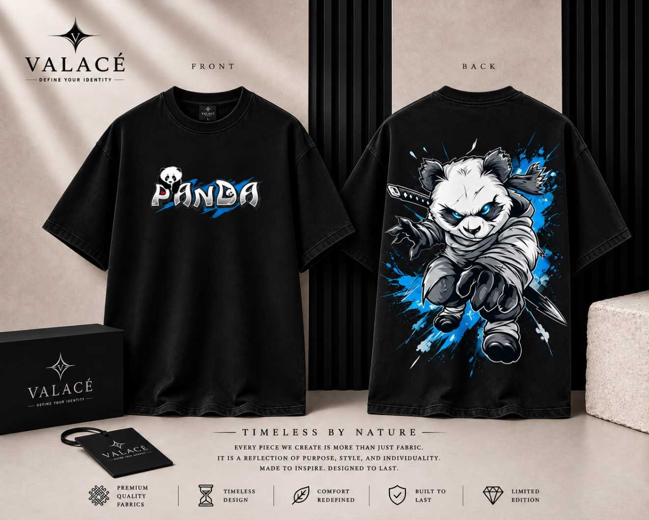 PANDA DROP SHOLDER